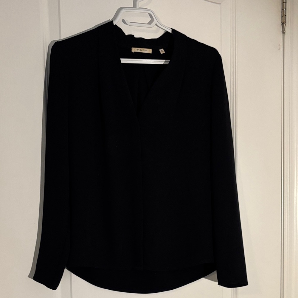 Babaton Elegant Black Blouse